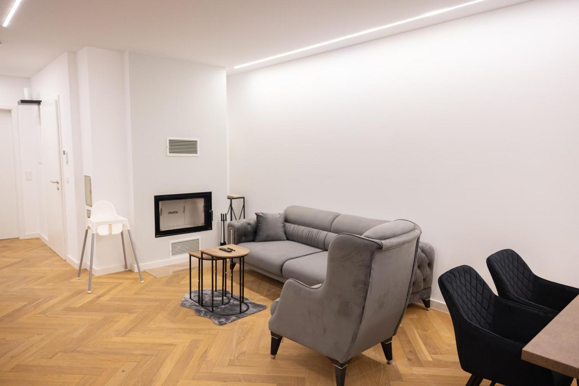 Neubau Apartment Mit Kamin Und Terrasse In Premium Lage Parkplatz Inklusive Bielefeld Exterior foto